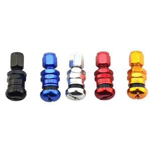 Valve de pneu universitaire Sun Yat-sen MS525S 8V1 en alliage d'aluminium pour voiture – Rouge, Or, Argent, Bleu, Noir - Product Image 1