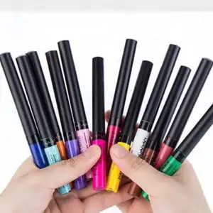 Neon renk Eyeliner en iyi toptan Handaiyan uzun ömürlü beyaz sıvı makyaj göz kalemi su geçirmez mat
