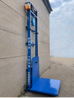 Nouvel élévateur de fret vertical pour entrepôt de 500 kg, plateforme de chargement, monte-charge hydraulique, commande électrique à distance, en acier