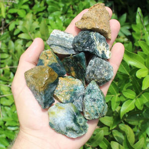 Piedras de Jaspe Oceánico Natural en Bruto al por Mayor, Gema Natural en Bruto, Cristal Calmante para el Chakra del Corazón y Decoración del Hogar - Product Image 6