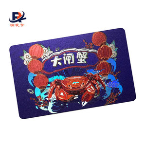 Hình dạng tùy chỉnh khách sạn phòng tập thể dục siêu thị Salon Đen Kích thước tiêu chuẩn VIP thẻ thành viên với mã vạch với mã <span class=keywords><strong>QR</strong></span> - Product Image 2