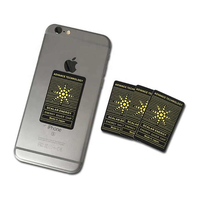 CAMAZ Custom Scalar Quantum Energy Sticker EMF Blocker Anti Radiation Phone Sticker