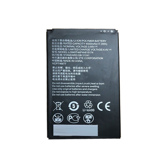 3.85V 4400mAh Li-ion Rechargeable Replacement Hotspot Battery Li3945T44P4h815174 for 5G Wi-Fi Pro MU500 MU501