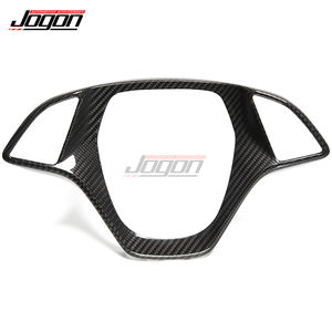 قطع ديكور داخلية من ألياف الكربون لسيارة كورفيت C7 Z06 ZR1 موديل 14-19، غطاء لوحة الكونسول الوسطي، حواف عجلة القيادة، لوحة ناقل الحركة، غطاء أزرار رفع زجاج الأبواب - Product Image 3