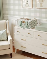 Organisateur de couches pour bébé, panier de rangement portable pour la chambre d'enfant avec poignée |   Panier de rangement pour la chambre d'enfant, essentiels pour la fête de naissance