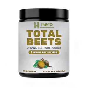 Polvo de Remolacha Orgánico 100% Puro y Natural de Alta Calidad, Marca Privada OEM/ODM, Beneficios para Aclarar la Piel, Origen Guangdong - Product Image 1