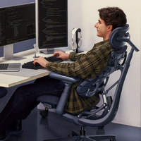 Fauteuil inclinable électrique Libernovo en plastique pour salon, bureau, mobilier confortable avec repose-pieds, chaise de gaming dynamique