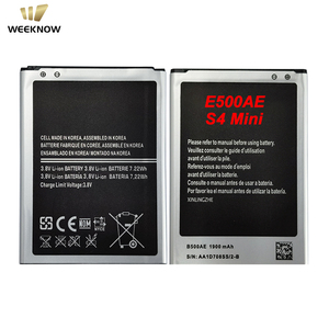 Batterie de remplacement en gros 1900mAh B500AE pour <span class=keywords><strong>Samsung</strong></span> <span class=keywords><strong>Galaxy</strong></span> <span class=keywords><strong>S4</strong></span> <span class=keywords><strong>Mini</strong></span> I9190 - Product Image 1