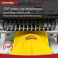 Styles de la nouvelle ère, modèle à tête unique de 15,75*23,62 pouces avec 12/15 aiguilles pour casquettes épaisses