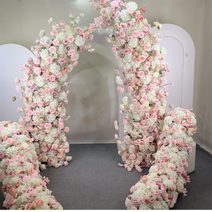 ธงประดับแถวดอกไม้ประดิษฐ์ทำด้วยมือคุณภาพสูงสำหรับงานปาร์ตี้งานแต่งงานงานเรียบสำหรับวันวาเลนไทน์ - Product Image 1