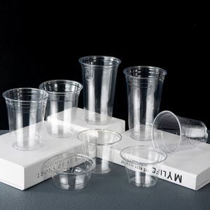 Vasos de Café Desechables de Plástico Regular con Logotipo Personalizado al por Mayor de Fábrica - Product Image 1