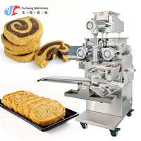 Nueva Máquina Automática de Alta Capacidad para Hacer Galletas en Rodajas, Línea de Formación de Masa Continua, Equipo Industrial de Panadería, 220V Táctil