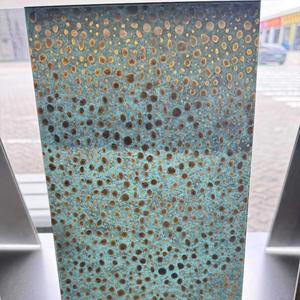 Panneau décoratif en acier inoxydable gravé miroir 8K EX935 pour solutions d'aménagement intérieur commercial - Product Image 1