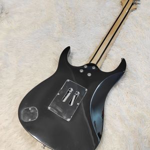 <span class=keywords><strong>Guitare</strong></span> électrique <span class=keywords><strong>IbaneZ</strong></span> 7 cordes noire élégante haut de gamme, modèle de performance professionnelle premium avec un aspect élégant - Product Image 6
