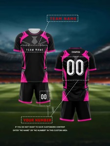 Conjuntos de camisetas y camisetas de fútbol disponibles para personalizar en nuestra fábrica de ropa.F10 - Product Image 2