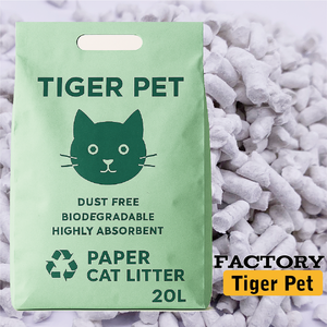 Litière pour chat en papier écologique, biodégradable, hautement absorbante, sans poussière, sans odeur, <span class=keywords><strong>livraison</strong></span> rapide - Product Image 2