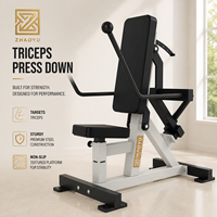 Machine à soulever les mollets assis à charge libre ZY, équipement de musculation des jambes pour salle de sport commerciale avec plateforme de pied stable et conception ergonomique