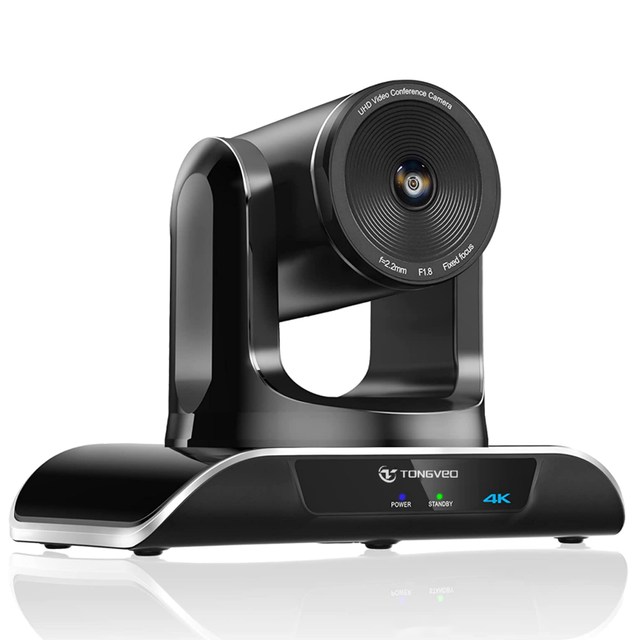 Professional UHD 4K Auto-Tracking PTZ Video Conference Camera With 5x Zoom Gesture Controls for Meeting Room