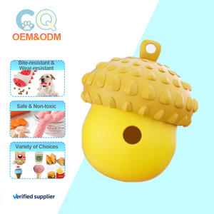 Jouets interactifs automatiques pour animaux de compagnie 2026 C&Q OEM Chine, en silicone, en forme de queue de souris, pour l'entraînement intelligent des chats et chiens, à alimentation lente - Product Image 1