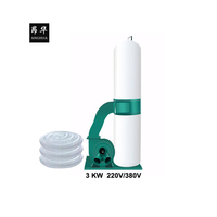 AH25DC30380 Machine de dépoussiérage à bois 3 KW 220/380V pour moteur de composant de noyau de poussière de scie