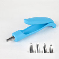 Nouveaux outils de cuisson sac à pâtisserie embouts de buse Fondant pâtisserie bricolage accessoires gâteau décoration stylo trousse à outils pâtisserie glaçage stylo Kit de tuyauterie
