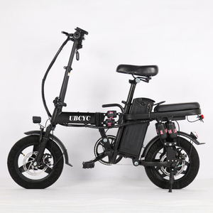 Vélo électrique <span class=keywords><strong>pliable</strong></span> 48V USA Stocks, mini vélo de ville 14 pouces avec moteur 500W et batterie lithium 15Ah pour adultes - Product Image 4