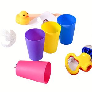 Gobelet réutilisable de 8 oz sans BPA avec logo personnalisé, en plastique, pour événements et cadeaux promotionnels - Product Image 2