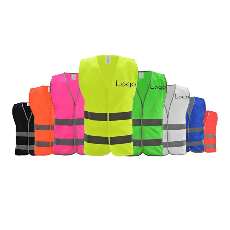 Sicurezza di vendita calda personalizzata taglie Multiple Oem Workwear Crew Construction gilet di sicurezza riflettente per abbigliamento ad alta visibilità