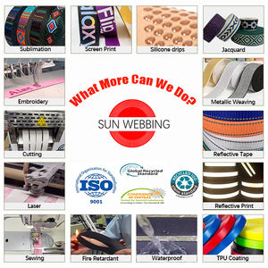 <span class=keywords><strong>Banda</strong></span> elástica de poliéster texturizada personalizada profesional Correa estirada de alto alargamiento para accesorio de <span class=keywords><strong>banda</strong></span> de cinturón de pintura - Product Image 5