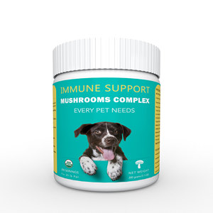 Integratore di <span class=keywords><strong>integratori</strong></span> a base di erbe in polvere di Mix di funghi organici per animali domestici supporto immunitario complesso di funghi ogni animale domestico ha bisogno di 2 anni 200 - Product Image 1