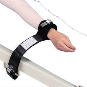 Prise de sangle de retenue magnétron Centre de désintoxication psychiatrique Agitation Lit de fixation au poignet unique résistant aux coupures - Product Image 1