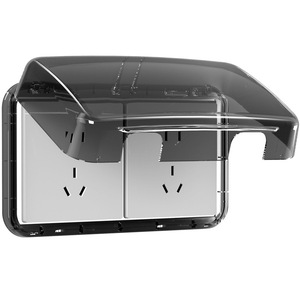 Cubierta Impermeable para Interruptor y Enchufe Tipo 86 de la Comisión Electrotecnica Internacional, IP44, Material de PC, Adhesivo Transparente - Product Image 2