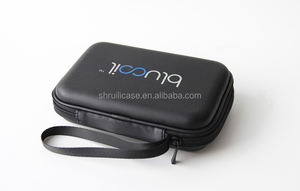 Hotselling Rotondo tappi per le orecchie di caso, <span class=keywords><strong>Zipper</strong></span> Trasduttore Auricolare/auricolari copertura della cassa del sacchetto - Product Image 4