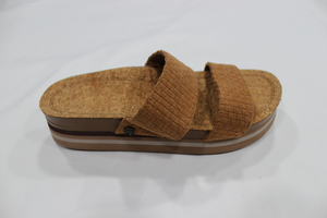 Estate eco-friendly <span class=keywords><strong>sughero</strong></span> ammortizzazione tendenza <span class=keywords><strong>infradito</strong></span> all'aperto per le pantofole per le donne altezza aumento durevole elegante - Product Image 2