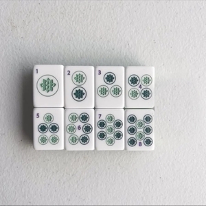 Juego de Mahjong Personalizado con Temática de <span class=keywords><strong>Mantis</strong></span> Rosa-Verde, Estilo Americano para Interiores. <span class=keywords><strong>Colores</strong></span> Brillantes, Duraderos y Lujosos, Juego Multicapa. - Product Image 6