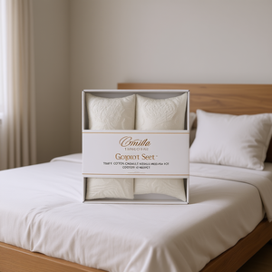 Ensemble de couette Emilio en coton chenille à motifs médaillon, 3 pièces, pour la maison - Product Image 2