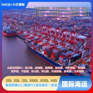 Xiaoju International Shipping Fcl Lcl Container Freight Forwarding Global Sea Logistics Service - Product Image 4