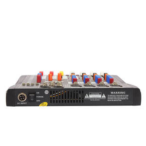 Mezclador de interfaz de audio USB de 4 canales para grabación de estudio doméstico con entrada de micrófono XLR y control <span class=keywords><strong>FX</strong></span> para producción de música - Product Image 5