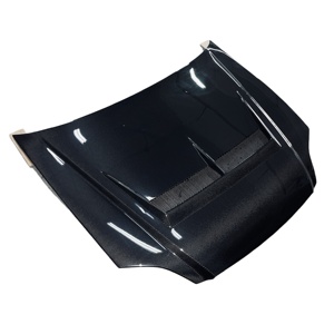 Capot en fibre de carbone de style JS pour <span class=keywords><strong>Honda</strong></span> Civic EK9 1999-<span class=keywords><strong>2000</strong></span>, avec boulons inclus - Product Image 2