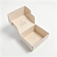 Boîte pliable en carton blanc écologique avec logo, finition mate, pour l'emballage de cosmétiques et produits de beauté destinés aux fabricants