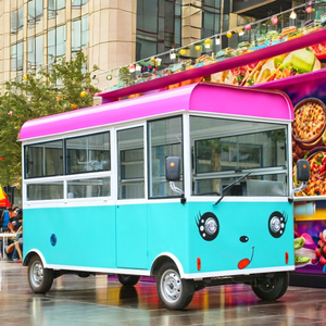 Il camion Mobile elettrico del carrello del Fast Food personalizza il camion popolare del caffè della strada - Product Image 6