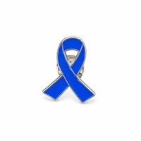 Großhandel Weiche Emaille-Anstecknadel Brustkrebs-Unterstützungs-Brosche mit Individuellem Logo Aufmerksamkeits-Abzeichen Versilbert
