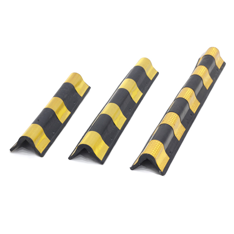 Светоотражающая парковочная круглая резиновая угловая защита