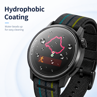Film de protection d'écran en verre trempé transparent anti-rayures 9H sans bulles compatible avec la montre connectée Coros PACE 3 (vente en gros)