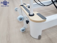 Reformeur de Pilates pliable en alliage d'aluminium avec ressorts réglables |   Équipement de musculation à domicile pour des entraînements complets du corps, musculation