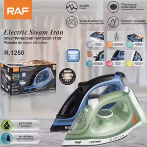 Fer à vapeur électrique 2400W avec fonction vapeur verticale, semelle en céramique et thermostat de précision - Product Image 6