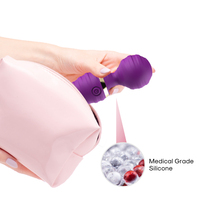 Vibrateur féminin discret et puissant avec 9 modes de vibration, silencieux, massage complet du corps, rechargeable par USB, étanche, jouet sexuel pour adultes