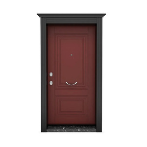 Ensemble de porte d'entrée en bois de noyer sur mesure, couleur naturelle, porte d'entrée turque, porte extérieure, design traditionnel - Product Image 5