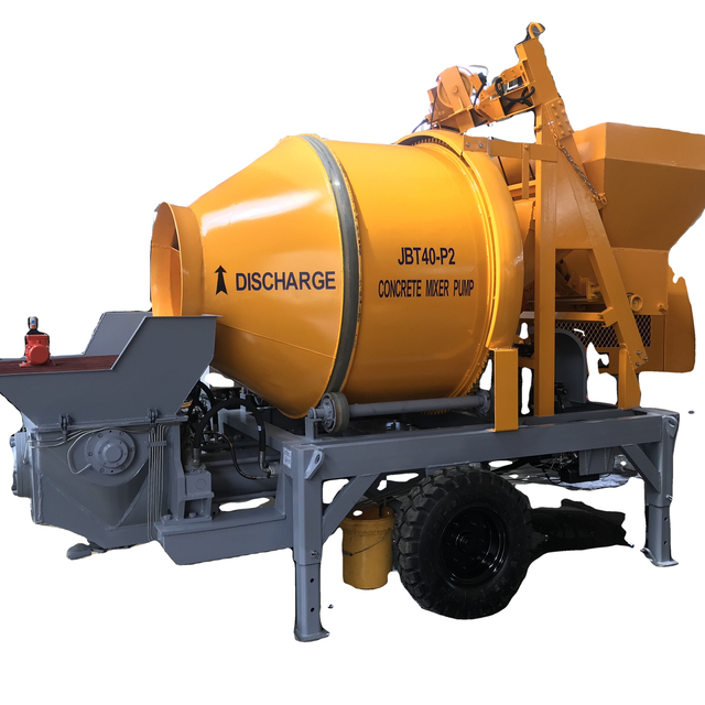 Manufacturer Supply Concrete Mixing Combine Pump Diesel Concrete Pump With Mixer for Sale