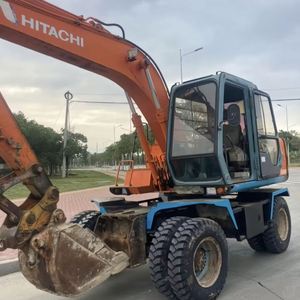 HITACHI EX100WD-3 EX100WD EX100 10 Ton Excavator 2023 <b>Model</b> 57 kW <b>Engine</b> Low Hours Ready Stock Japan Made Second Hand - Product Image 1